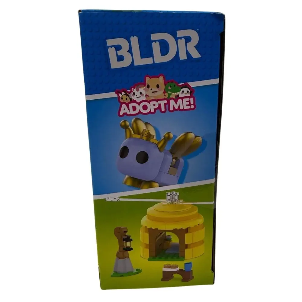 BLDR Adopt Me! Coffee Shop W/ Queen Bee & Ladybug Building Set 225 Piece NEW NIB